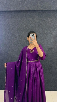 Lekha - 3XL, Violet