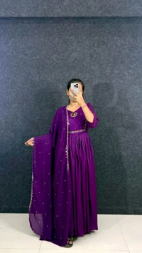 Lekha - 3XL, Violet