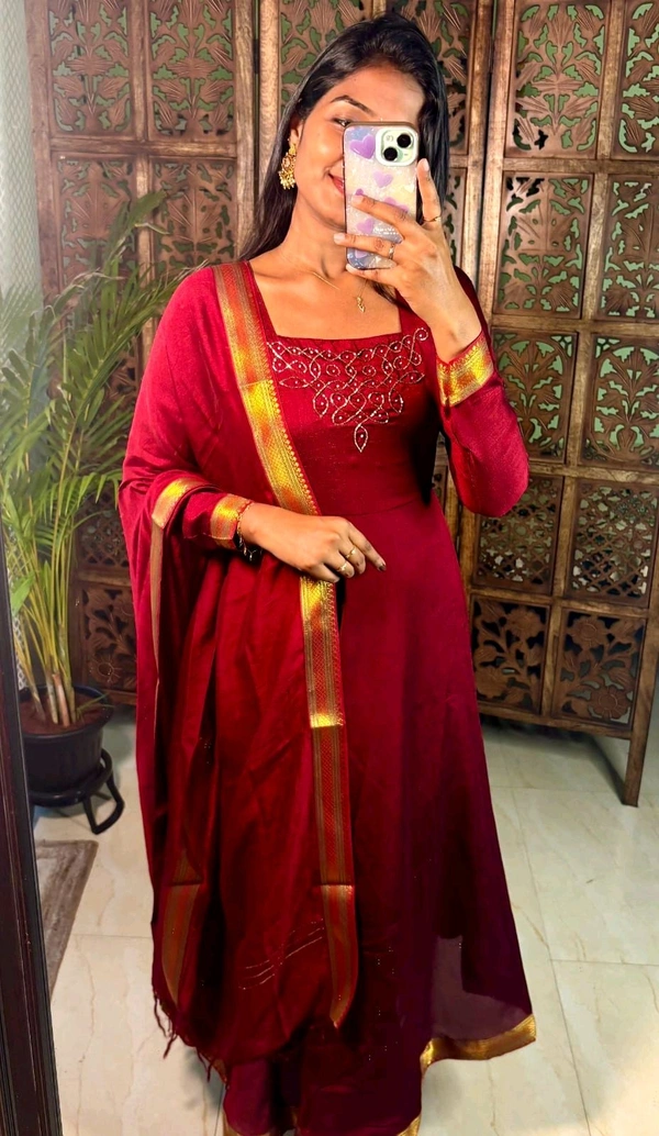 Sonali - XL, Maroon