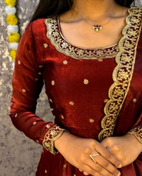 Zara - 2XL, Reddish Maroon