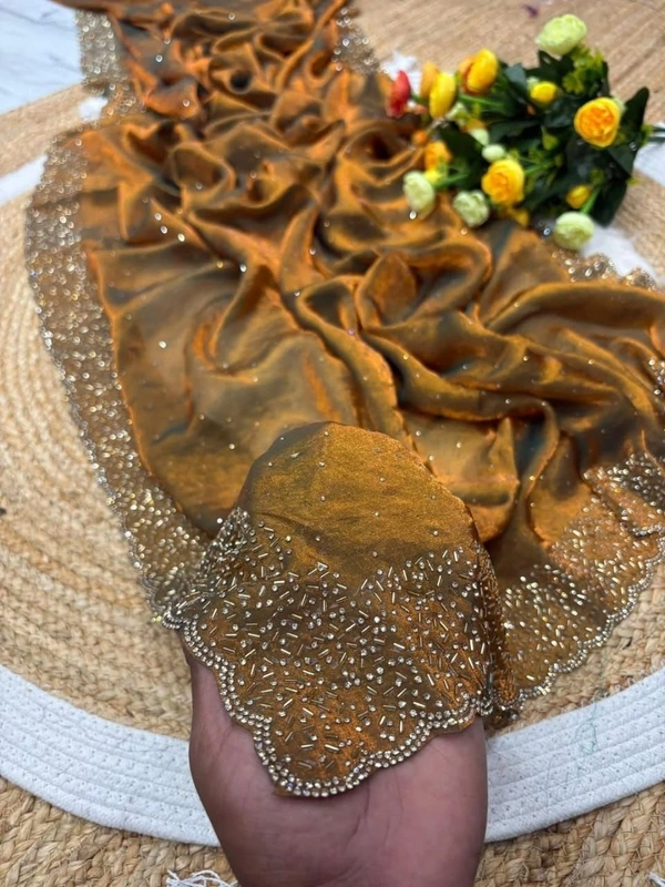 Space Silk - Jarkhan work - Yellow Reno Sand