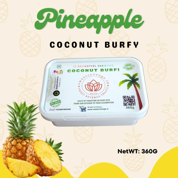 Pineapple Coconut Burfy 🍍🍍🍍