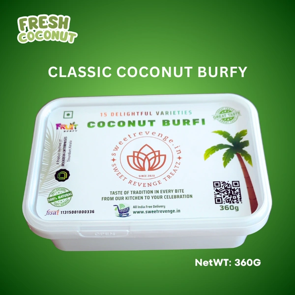 Classic Coconut Burfy 🥥🥥🥥