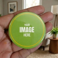 Personalised 58mm bottle opener badge fridge magnet - Set of 8