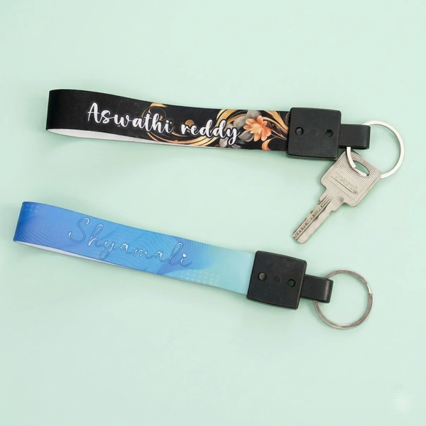 Personalised Name Tag keychain