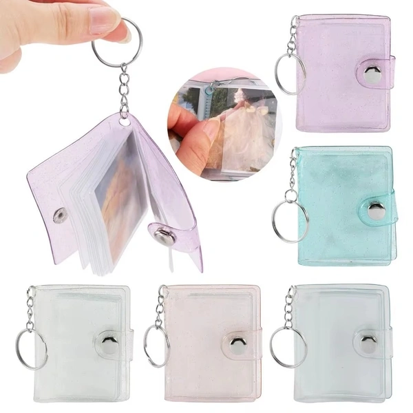Personalised mini album keychain