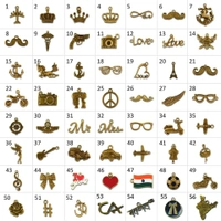 Personalized Leather passport cover with name and charms