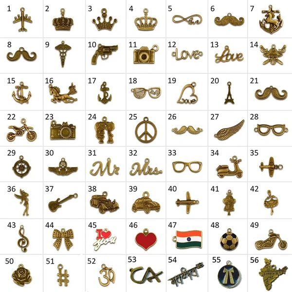 Personalized Wallet Gift for Men with name and charms