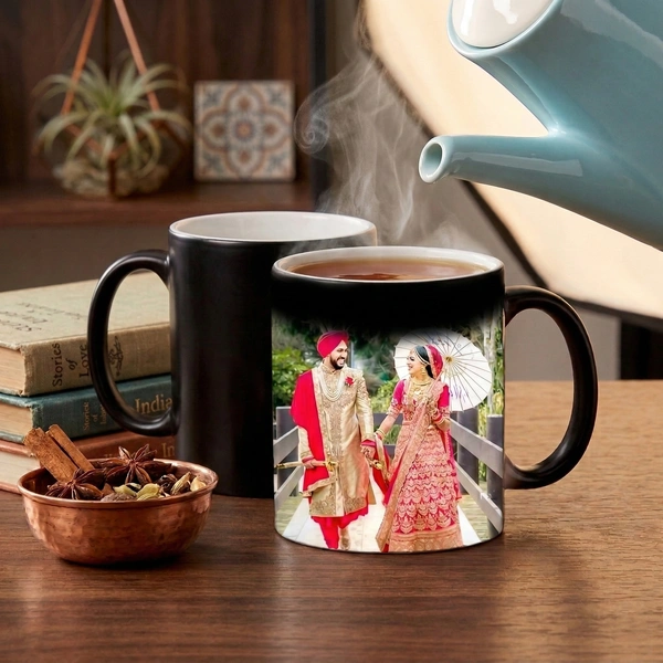 Personalised Photo magic gittler Coffee Mug - Regular Handle