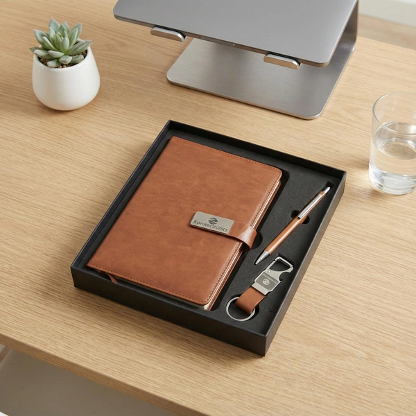 Personalized 3 in 1 Combo diary, Keychain and Pen with name