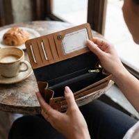 Personalized Wallet Gift for Women with name and charms