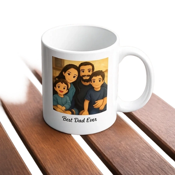 Personalized Best Dad Ever Mug