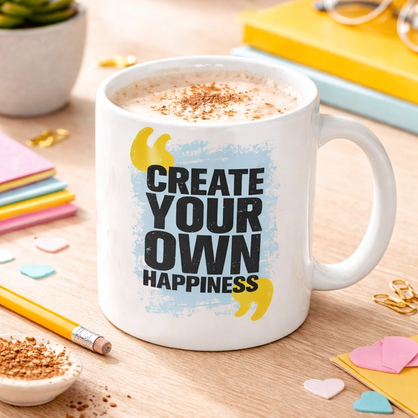 Create Your Own Happiness Mug