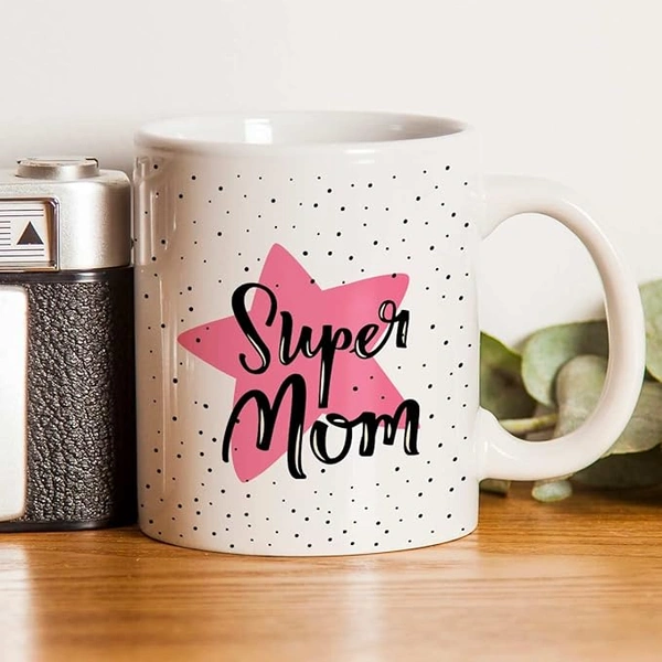 Super Mom Ceramic Coffee Mug