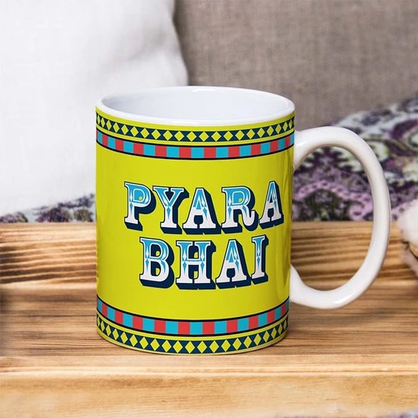 Pyaara Bhai Printed Ceramic Mug