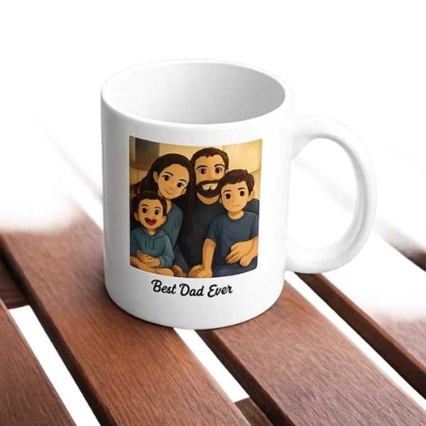 Personalized Best Dad Ever Mug