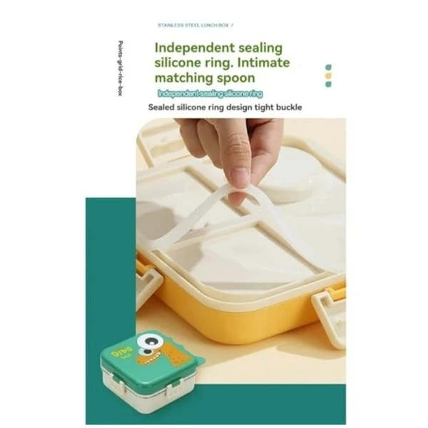 Super Dinosaur - DeDe Dino Lunch Box Stainless Steel - 750ml