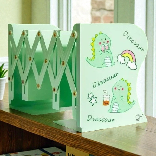 FlexiStore Adjustable Metal Book Organizer Stand