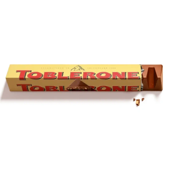 TOBLERONE Toblerone Milk Chocolate with Honey & Almond Nougat - 100g