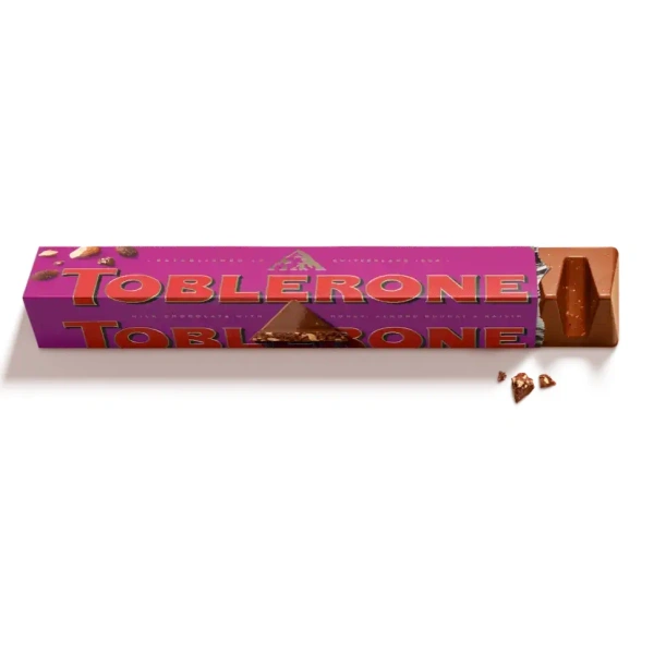 TOBLERONE Toblerone Milk Chocolate with Raisins & Honey & Almond Nougat - 100g