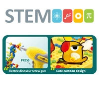 STEM Woodpecker Engineering Puzzle & DIY Building Tool Kit - 232 pcs Set