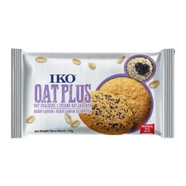 IKO Oat Cracker Cookies with Sesame - 100g