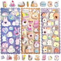 3D Puffy Sticker Collection - Cute Raised Decorative Stickers for Crafts & Journals -