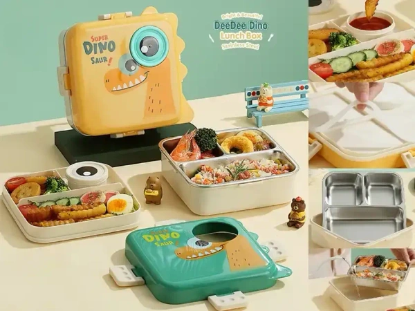 Super Elephant - Tusky Tembo Lunch Box Stainless Steel