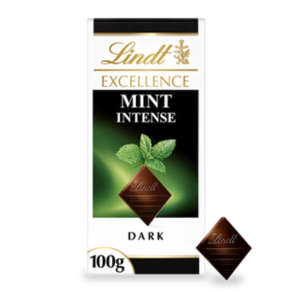 Lindt Excellence Mint Intense - 100g