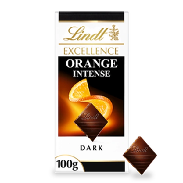 Lindt Excellence Orange Intense - 100g