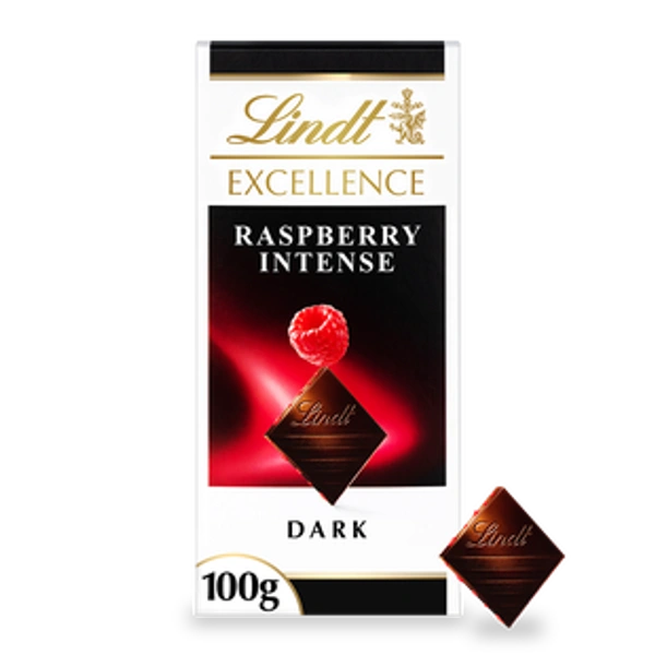 Lindt Excellence Raspberry Dark Chocolate - 100g