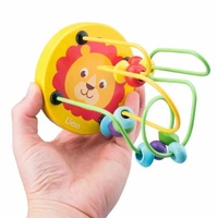 Wooden Bead Maze Motor Skills Toy (1 Piece, Random Design)