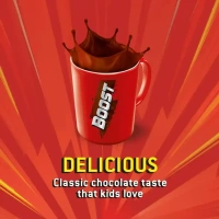 Boost Chocolate Malt Based Food Drink Mix | For 5+ years Kids - 500 g