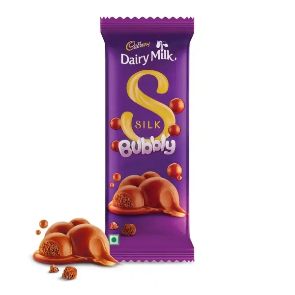 Cadbury Dairy Milk Silk Bubbly Chocolate Bar - 46 g