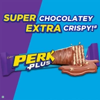 Cadbury Perk Plus Chocolate Coated Wafer Bar - 38 g