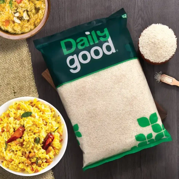Daily Good Sona Masoori Raw Rice - 1 Kg