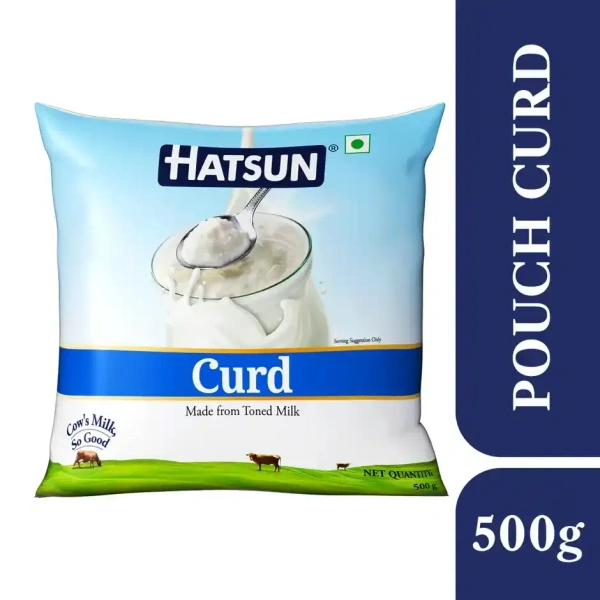 Hatsun Curd Pouch - 500 g