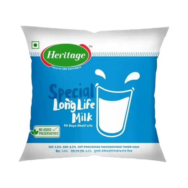 Heritage Special Long Life Toned Milk (Pouch) - 450 ml