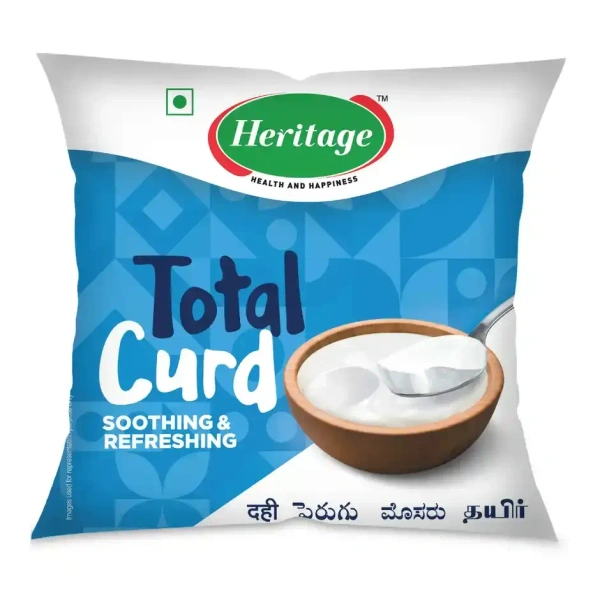 Heritage Total Curd Pouch - 475 g