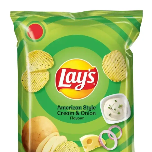 Lay's American Cream & Onion Potato Chips - 52.9 g