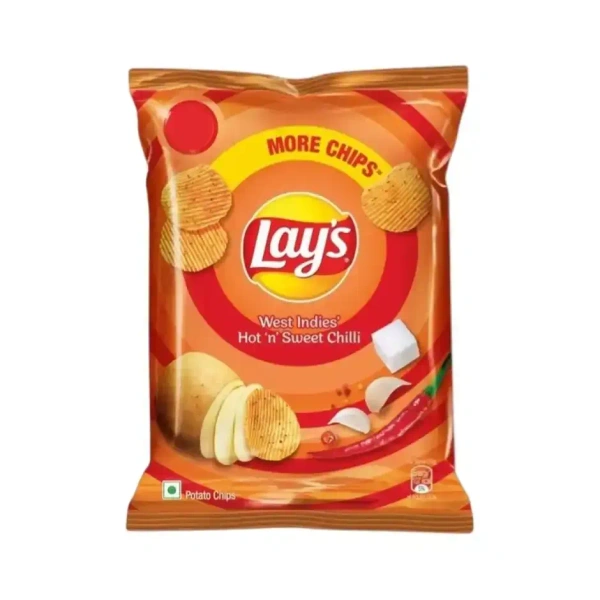 Lay's West Indies Hot 'n' Sweet Chilli Potato Chips - 48 g