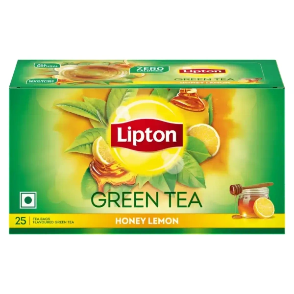 Lipton Honey Lemon Green Tea Bags - 25 pcs