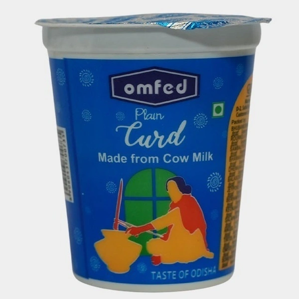 Plain Curd 200g - Cup, 200gm