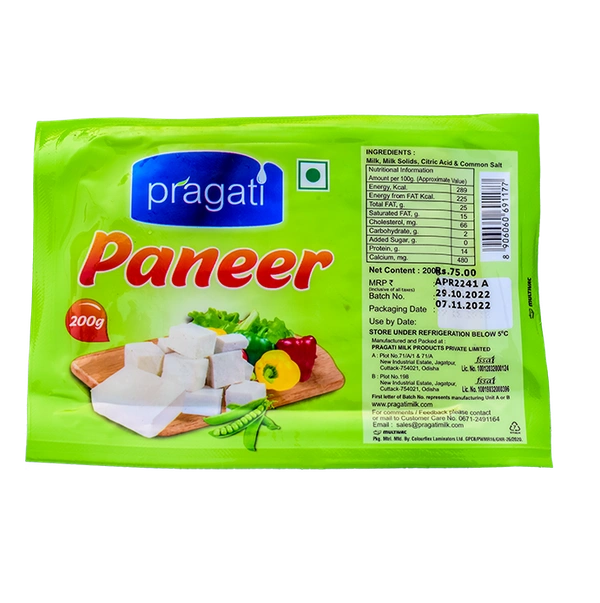 Pragati paneer 200g - 200g
