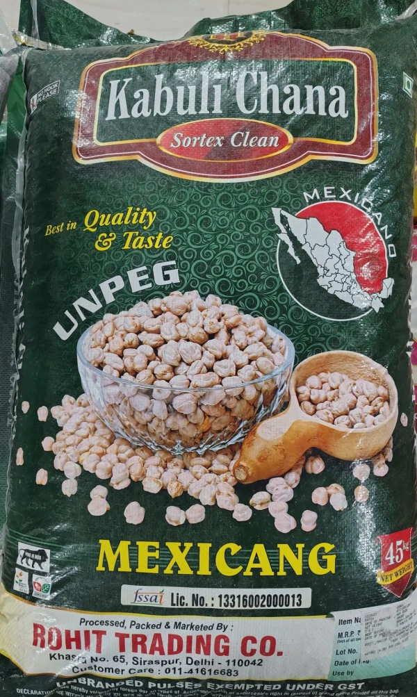 Chana Mexicano Dollar - 45Kg