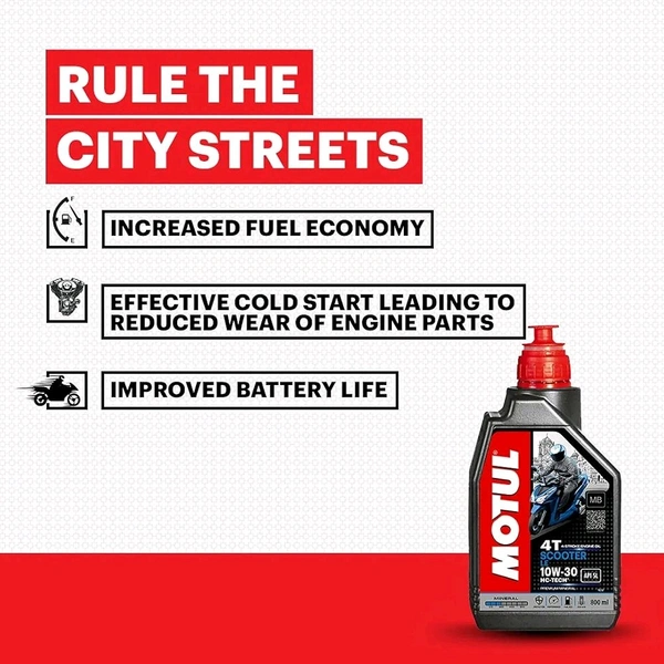 Motul Scooter Le MB 4T 10W30 800ml