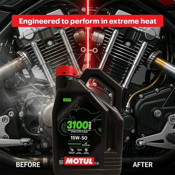 Motul 3100 Gold 4T 15W50 2.5litre
