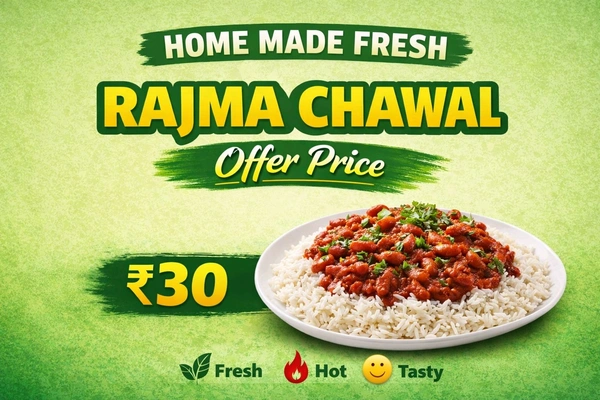 Rajma Chawal - Full