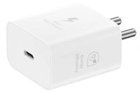 Samsung samsung 25w adapter type-c original - White