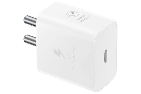 Samsung samsung 25w adapter type-c original - White